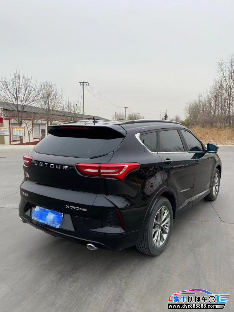 22年捷途X70轿车抵押车出售