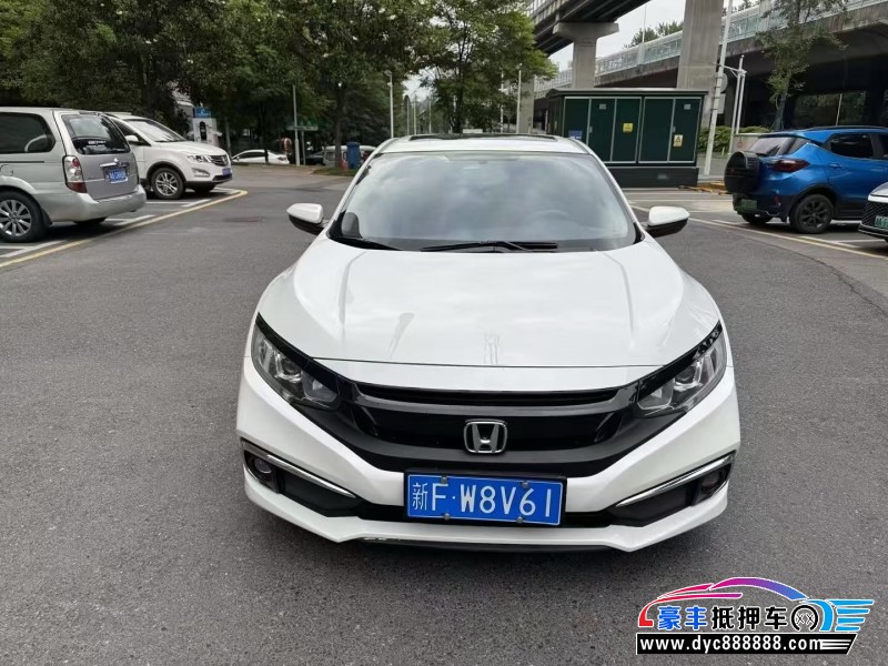 21年本田思域轿车抵押车出售