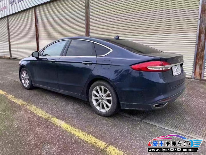 17年福特蒙迪欧轿车抵押车出售