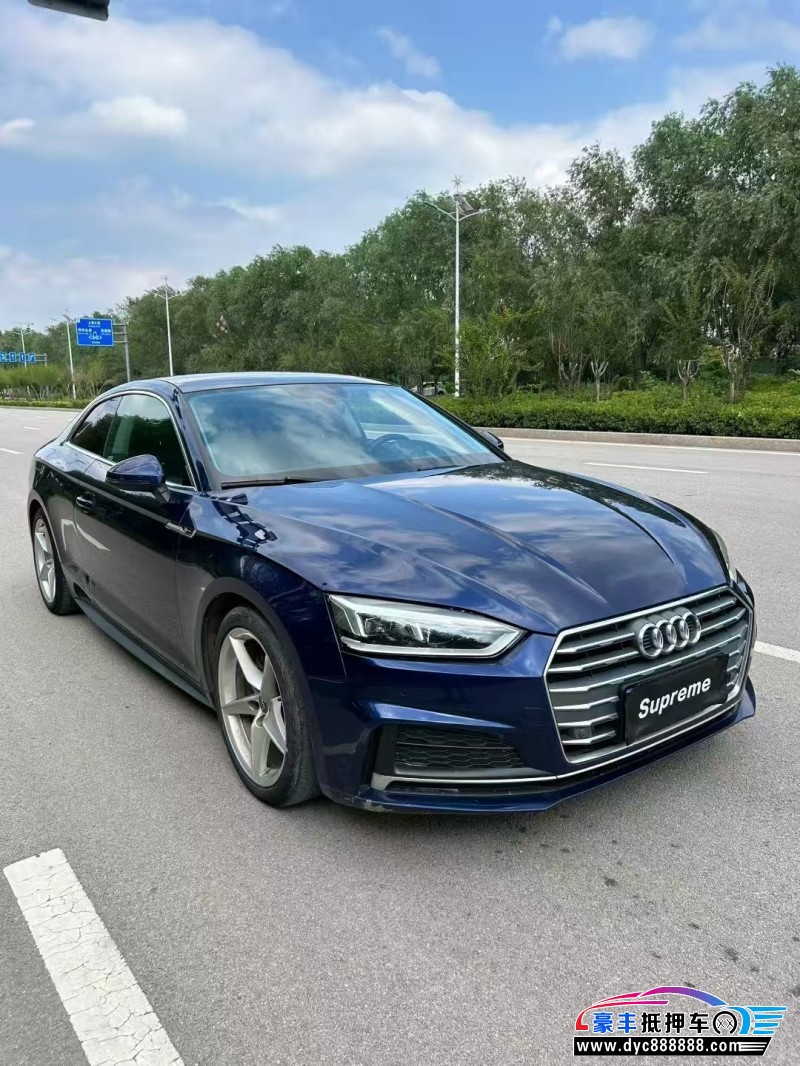 20年奥迪A5轿车抵押车出售