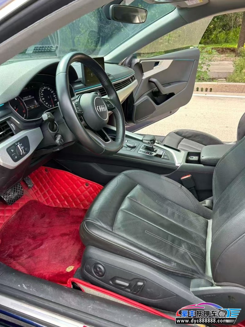 20年奥迪A5轿车抵押车出售