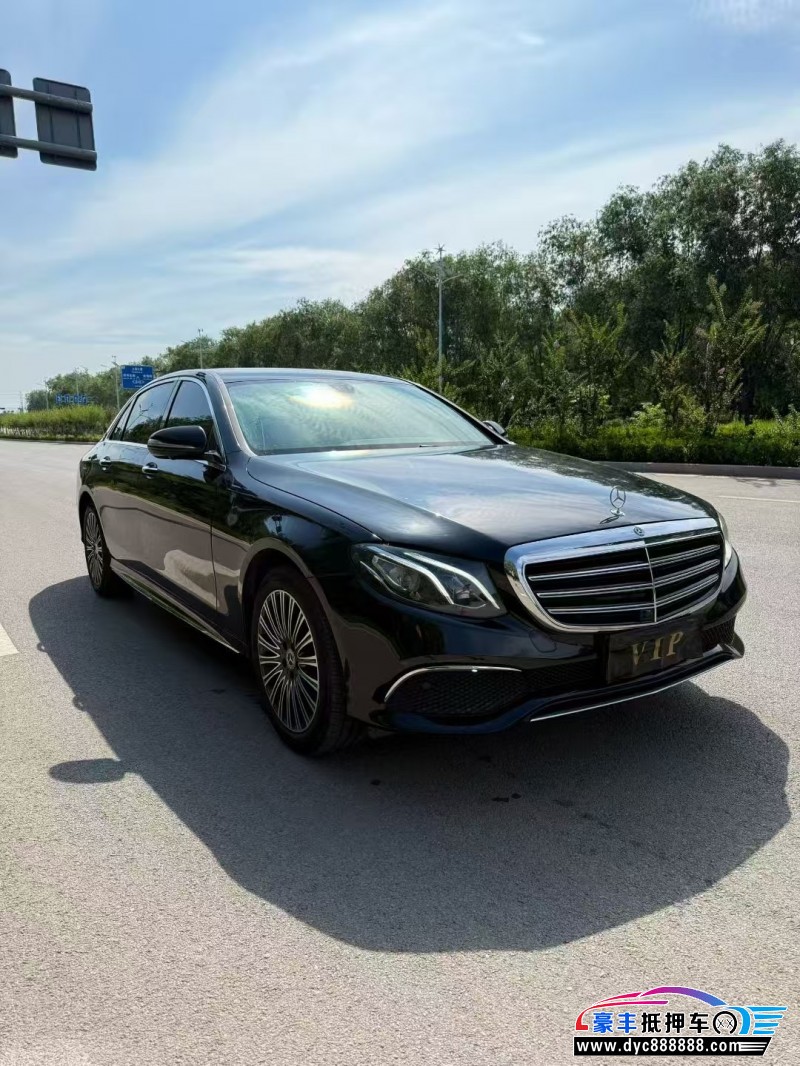 19年奔驰E轿车抵押车出售