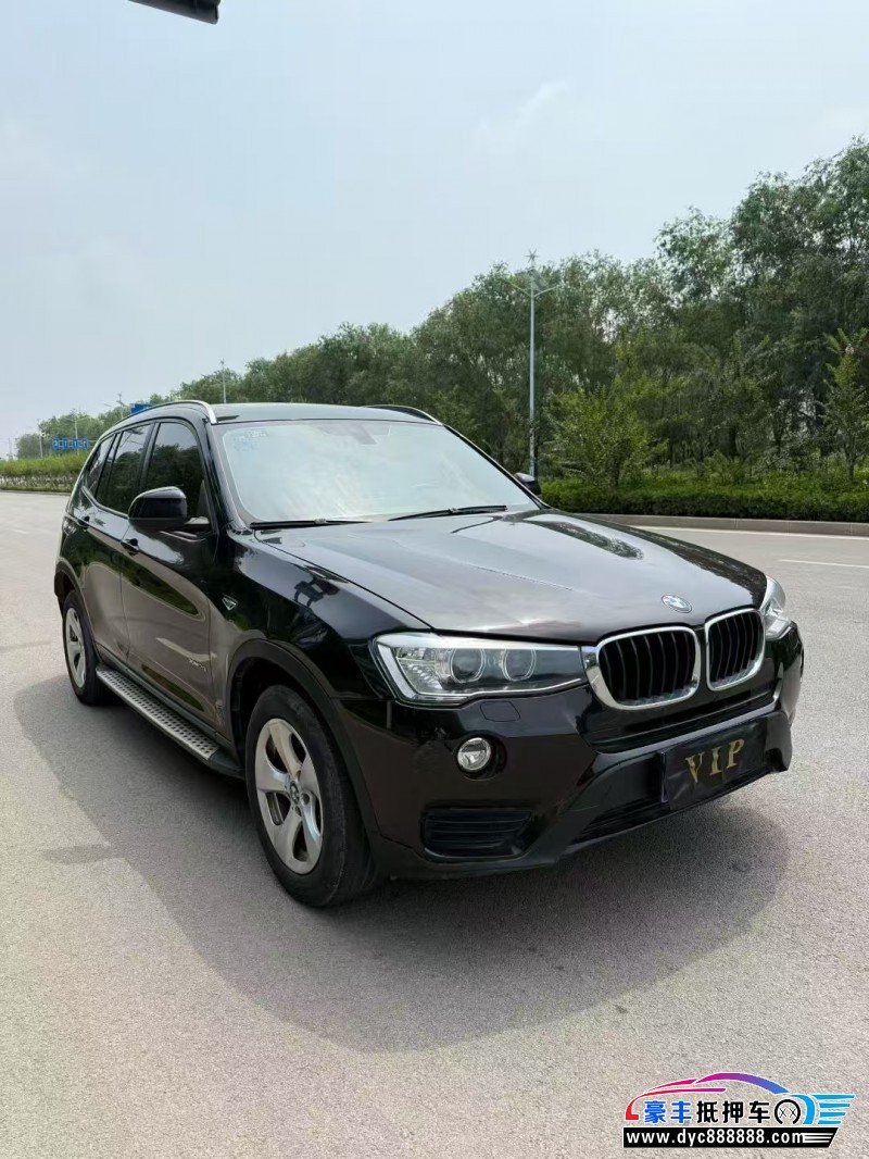 16年宝马X3SUV抵押车出售