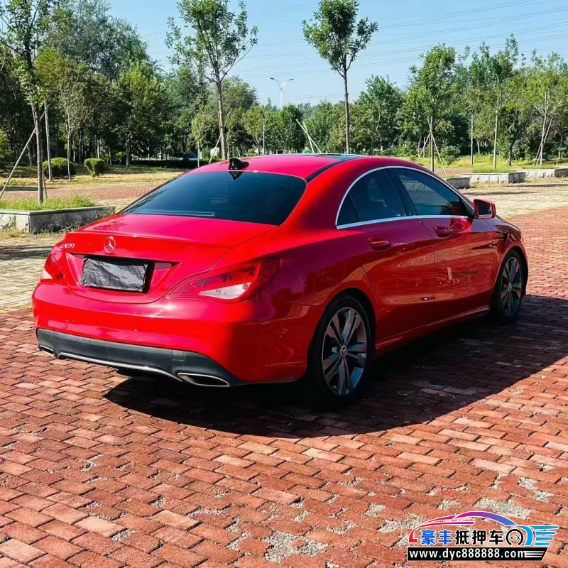 18年奔驰CLA轿车抵押车出售