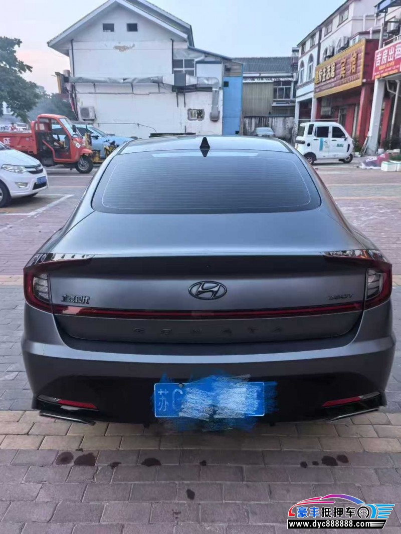 23年现代索纳塔轿车抵押车出售