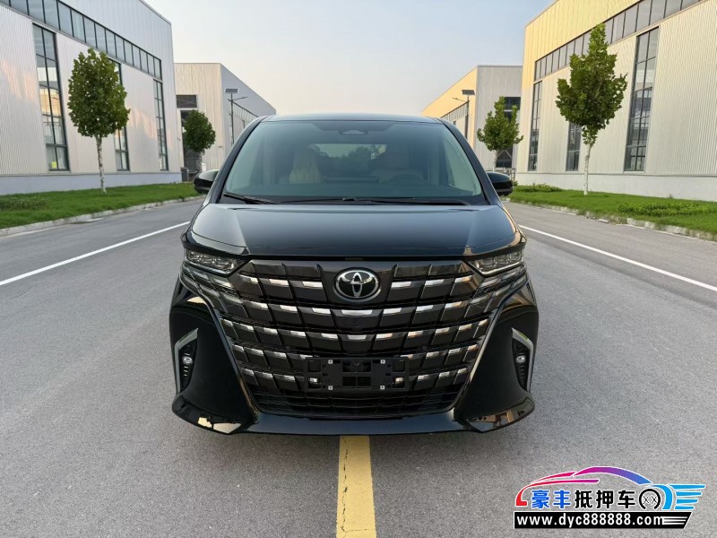 25年丰田埃尔法轿车抵押车出售