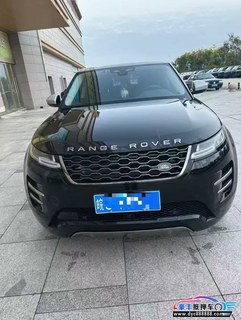 22年路虎揽胜极光轿车抵押车出售