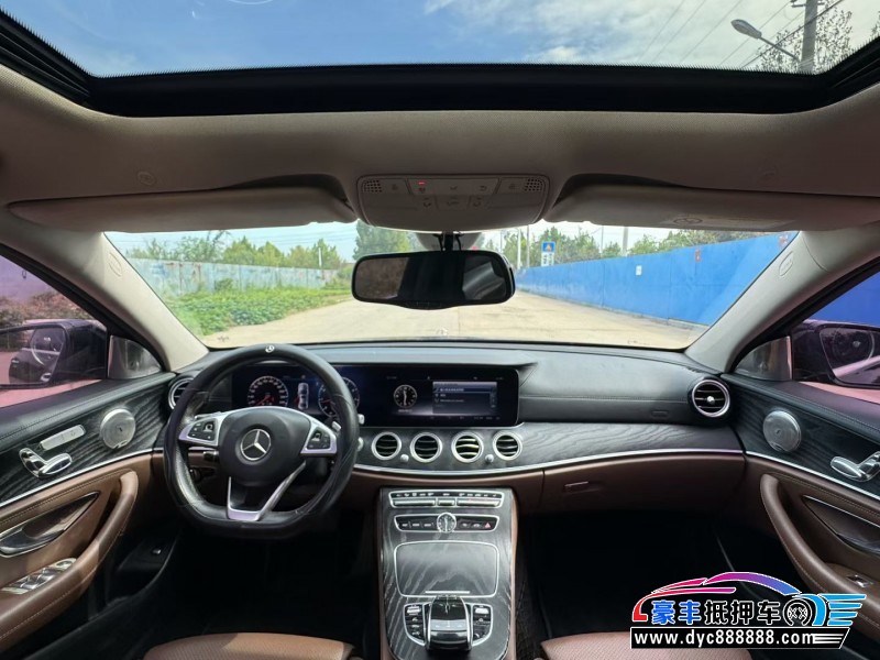 18年奔驰E轿车抵押车出售
