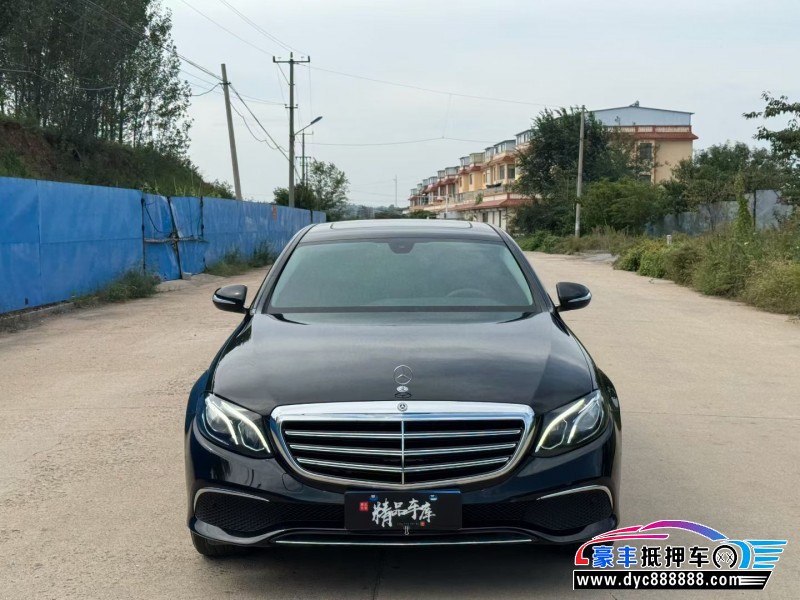 18年奔驰E轿车抵押车出售
