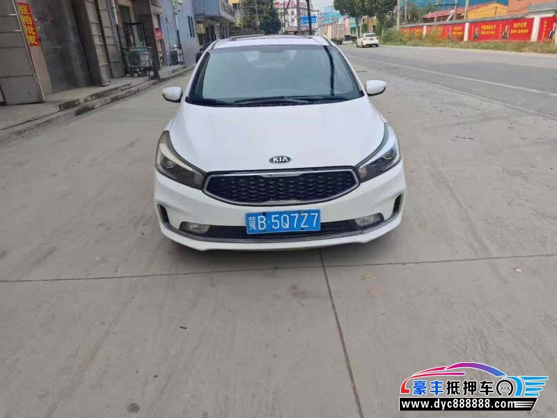 17年起亚K3轿车抵押车出售