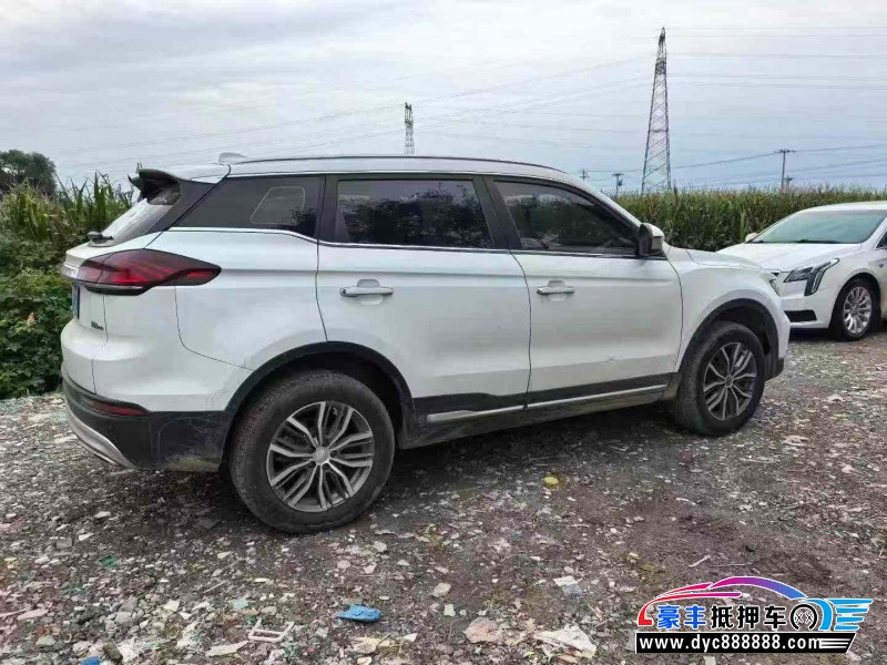 21年吉利博越轿车抵押车出售