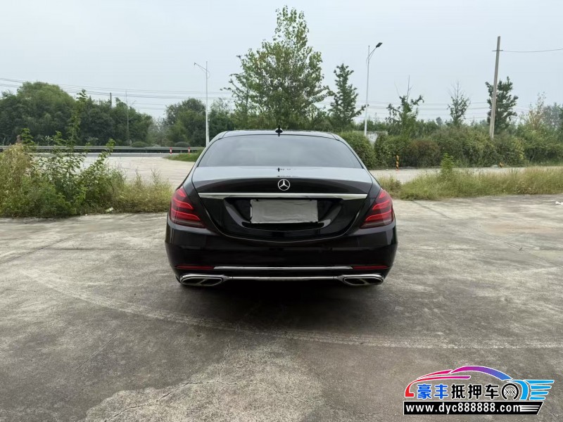 18年奔驰S轿车抵押车出售