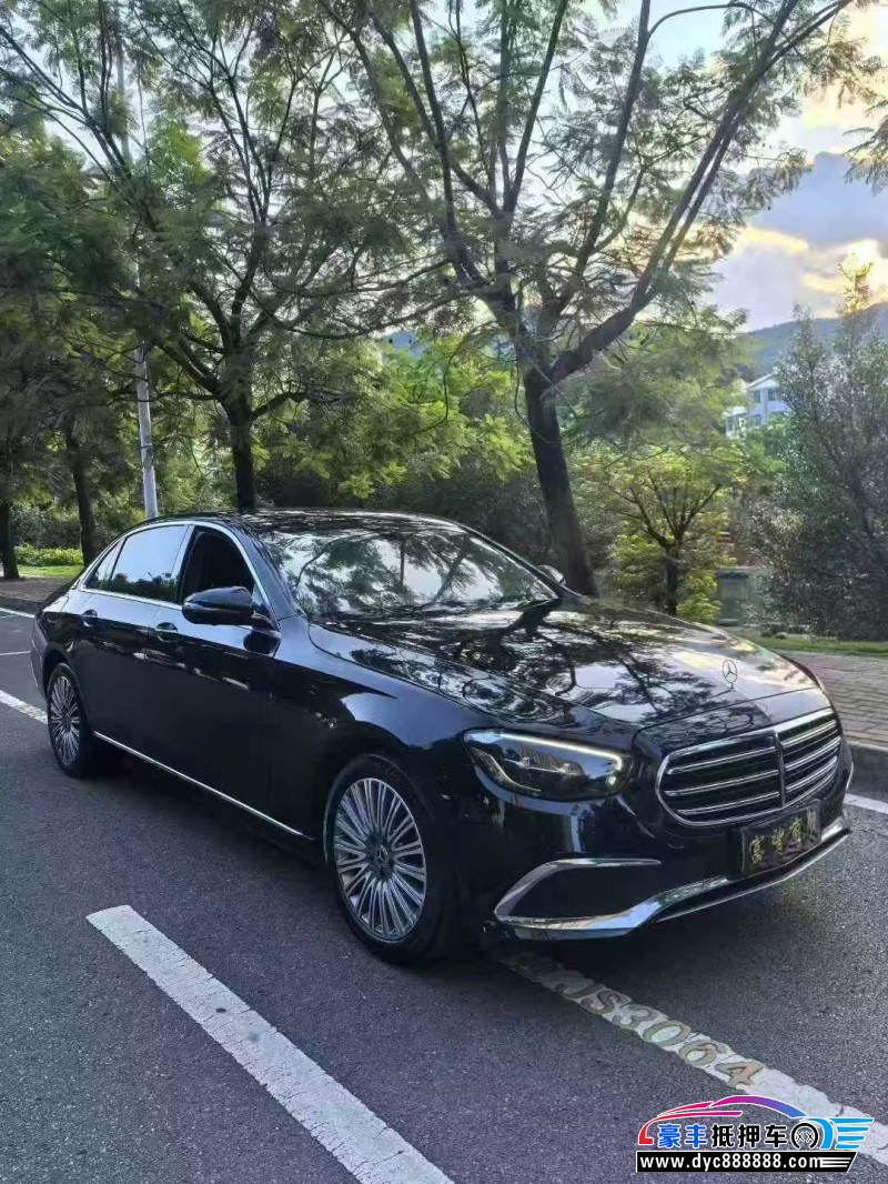 21年奔驰E轿车抵押车出售