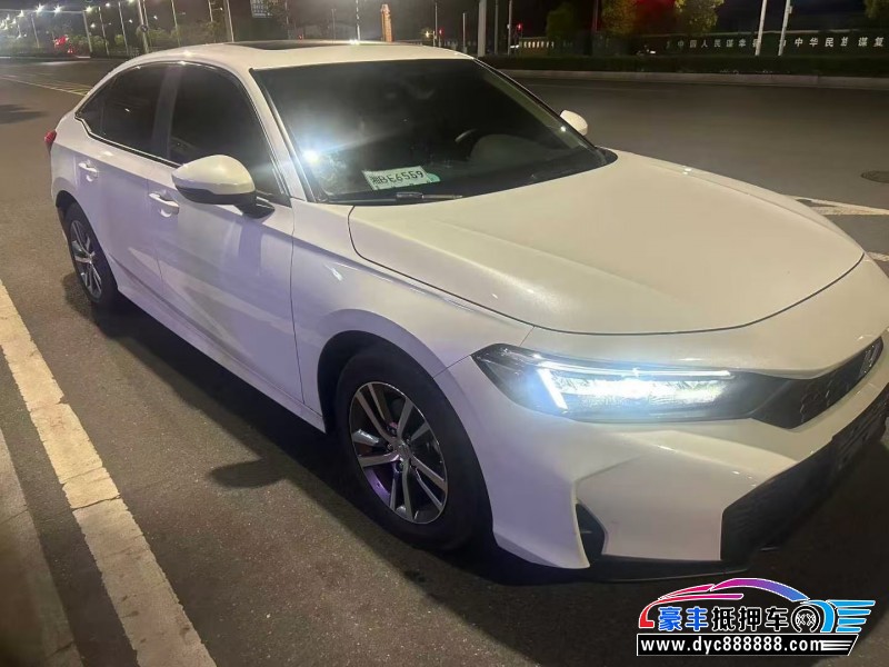 25年本田思域轿车抵押车出售