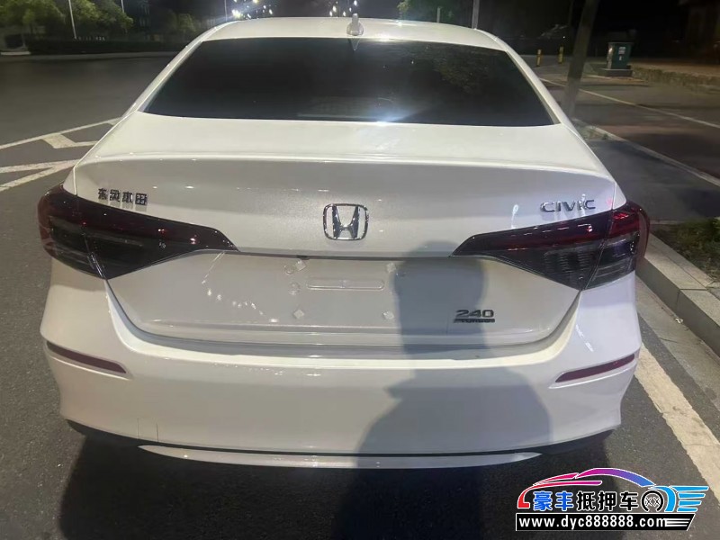 25年本田思域轿车抵押车出售