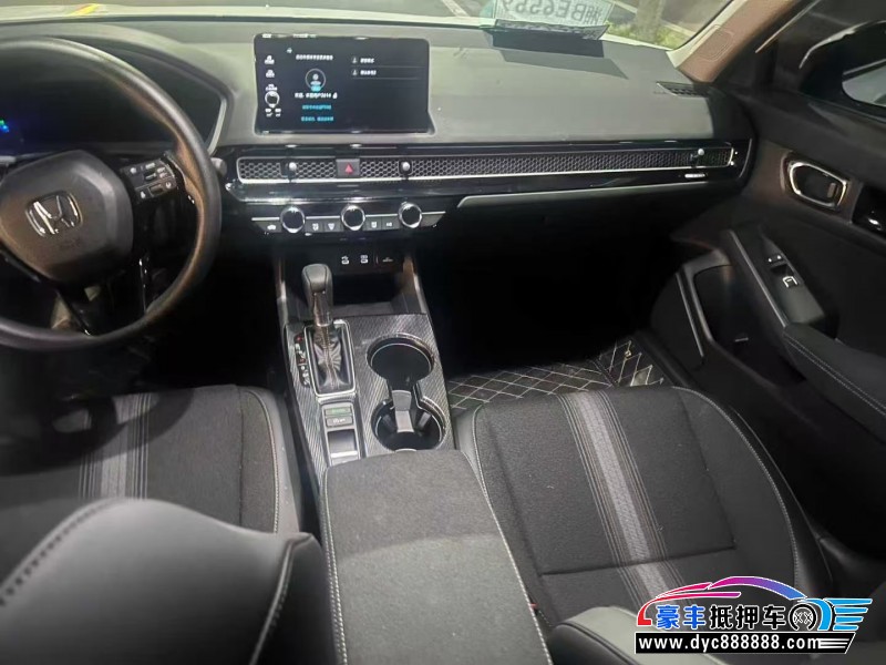 25年本田思域轿车抵押车出售