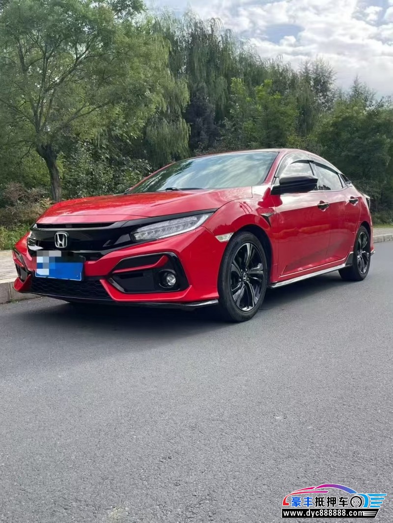 21年本田思域轿车抵押车出售