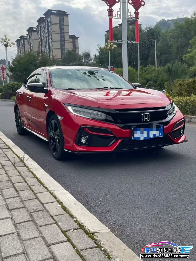 21年本田思域轿车抵押车出售