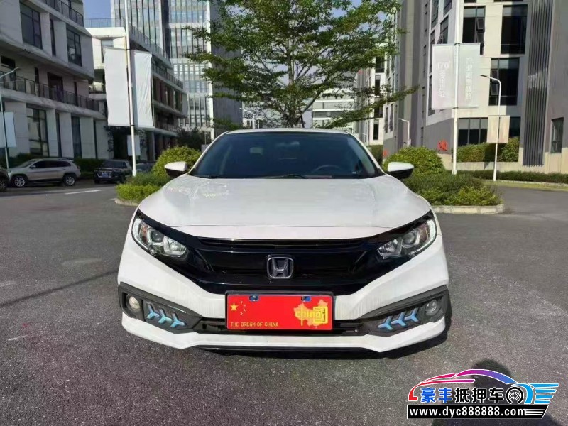 21年本田思域轿车抵押车出售