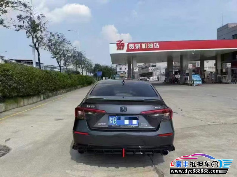 23年本田思域轿车抵押车出售