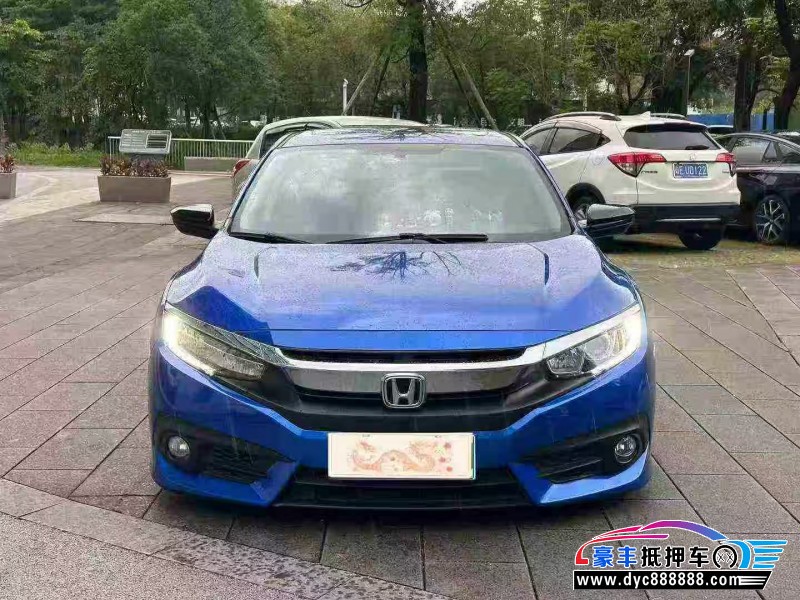 16年本田思域轿车抵押车出售