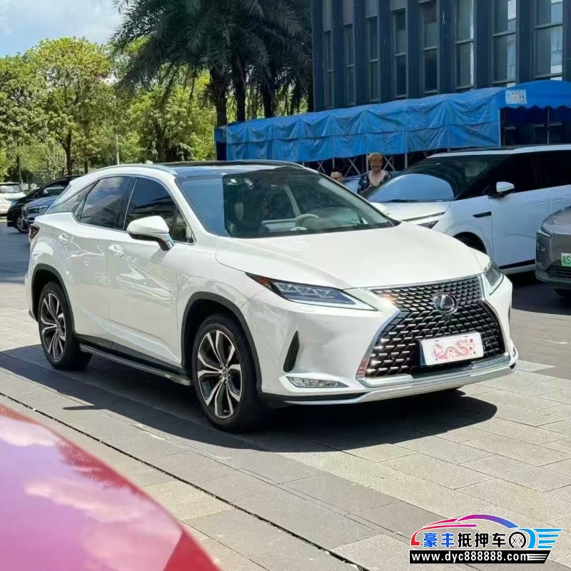 22年雷克萨斯RX轿车抵押车出售