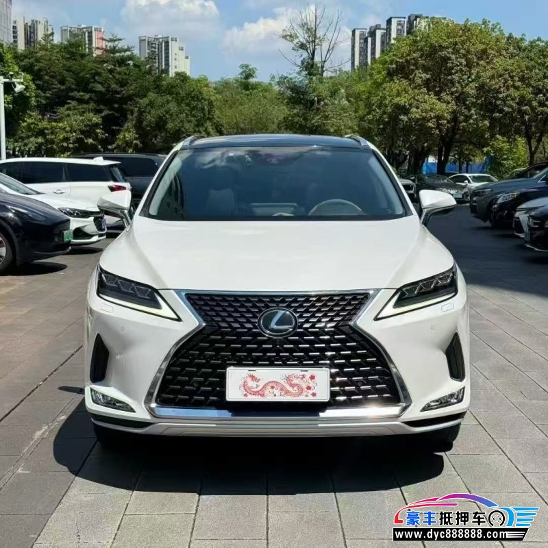 22年雷克萨斯RX轿车抵押车出售