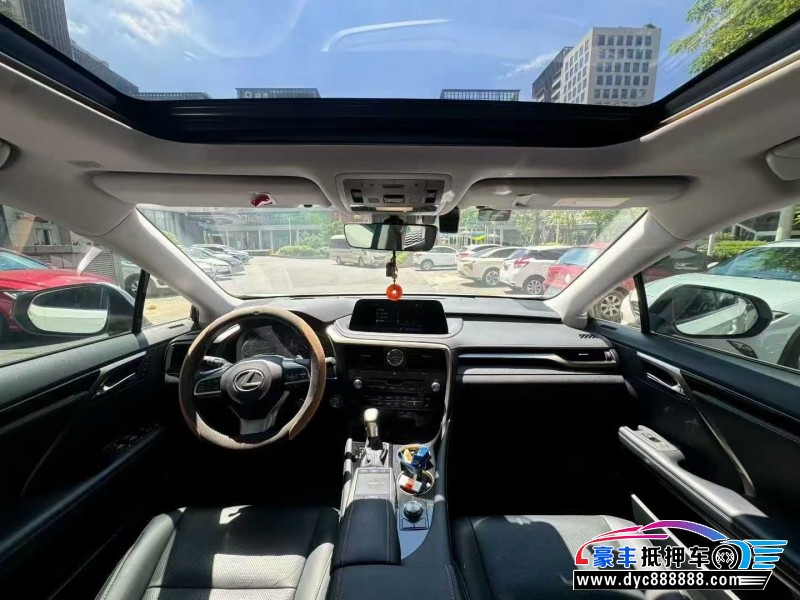 22年雷克萨斯RX轿车抵押车出售