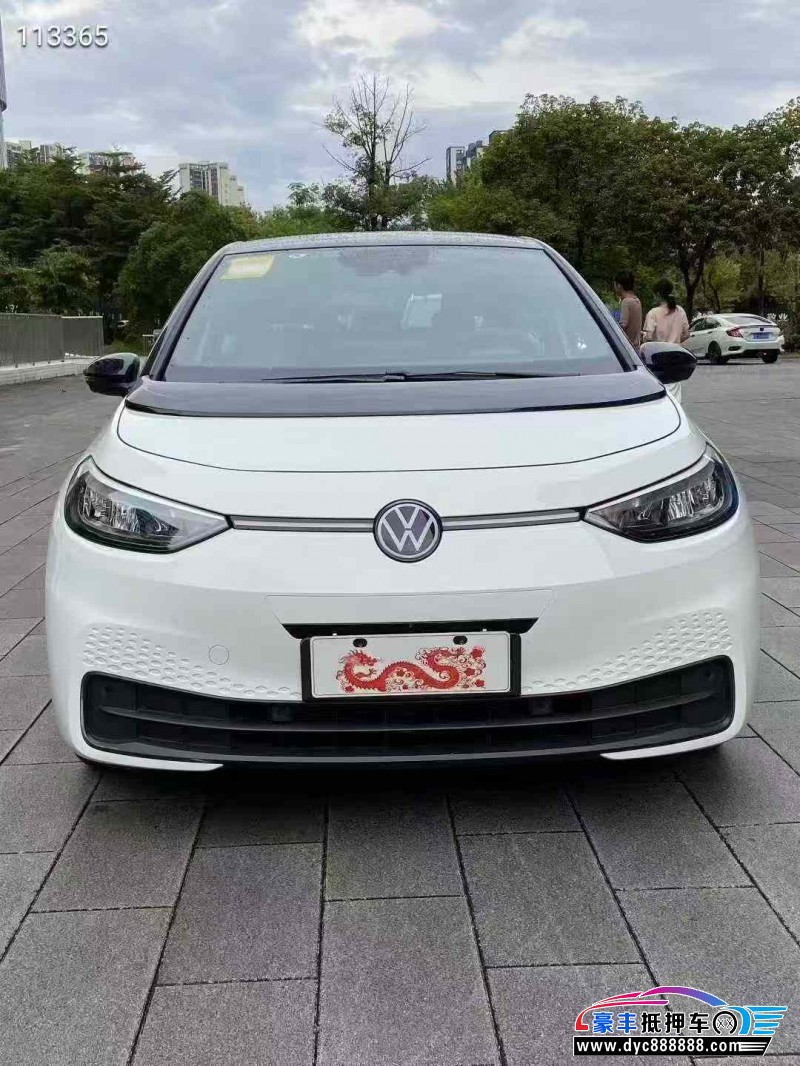 25年大众ID3轿车抵押车出售