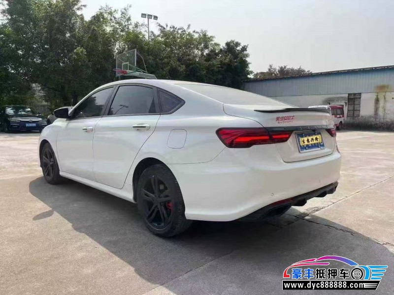 22年吉利缤瑞轿车抵押车出售