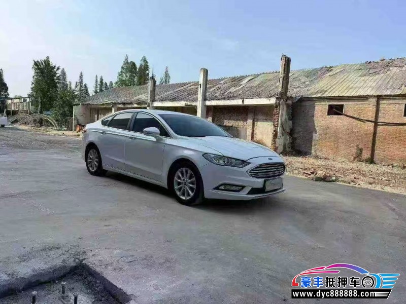 18年福特蒙迪欧轿车抵押车出售