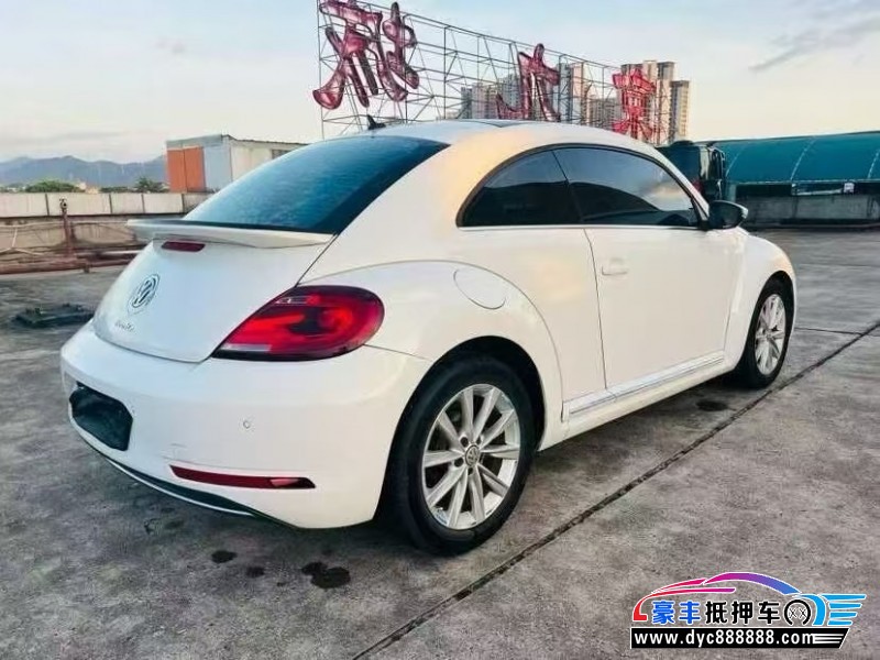 19年大众甲壳虫轿车抵押车出售