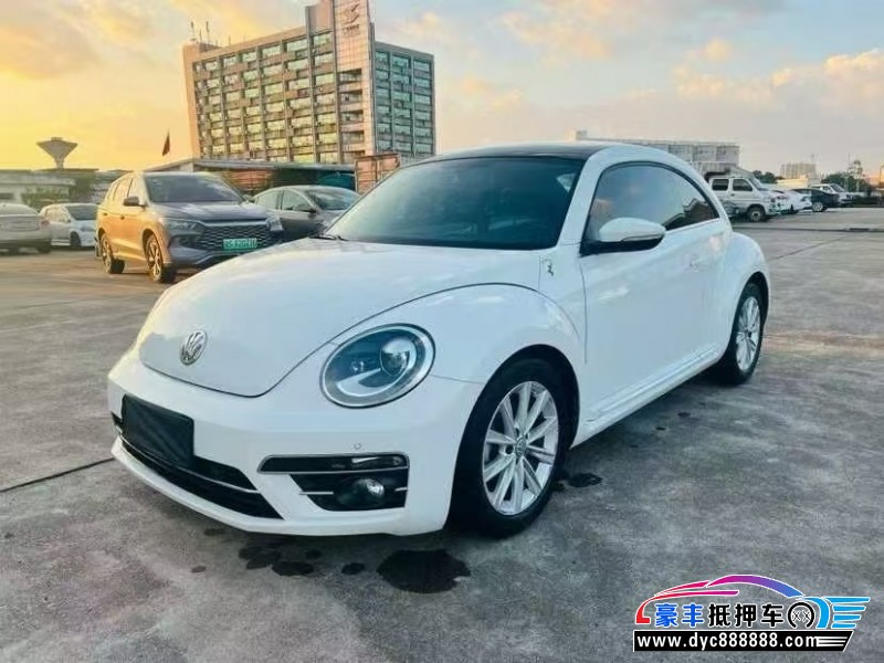 19年大众甲壳虫轿车抵押车出售