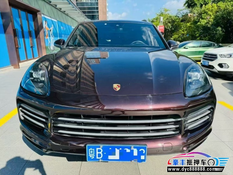 18年保时捷卡宴轿车抵押车出售