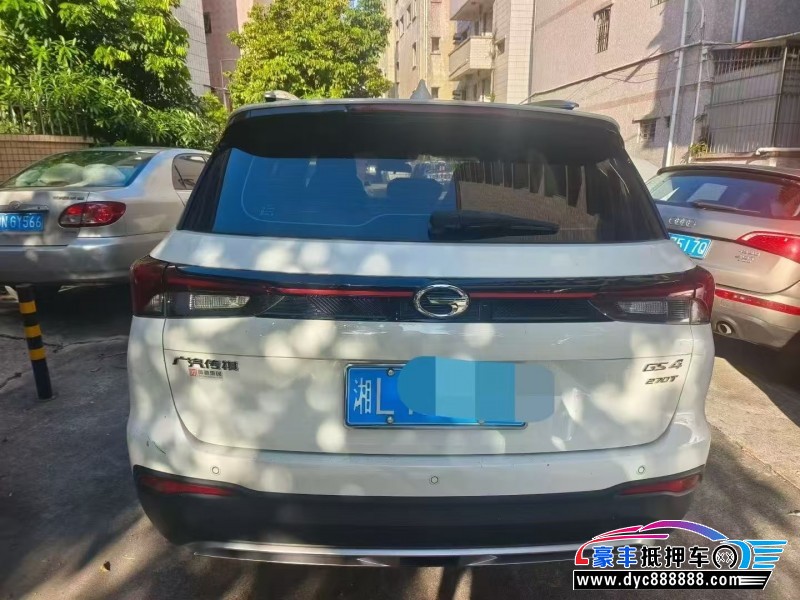 23年传祺GS4轿车抵押车出售