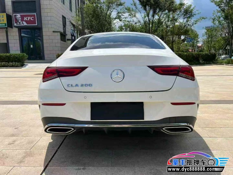 20年奔驰CLA轿车抵押车出售