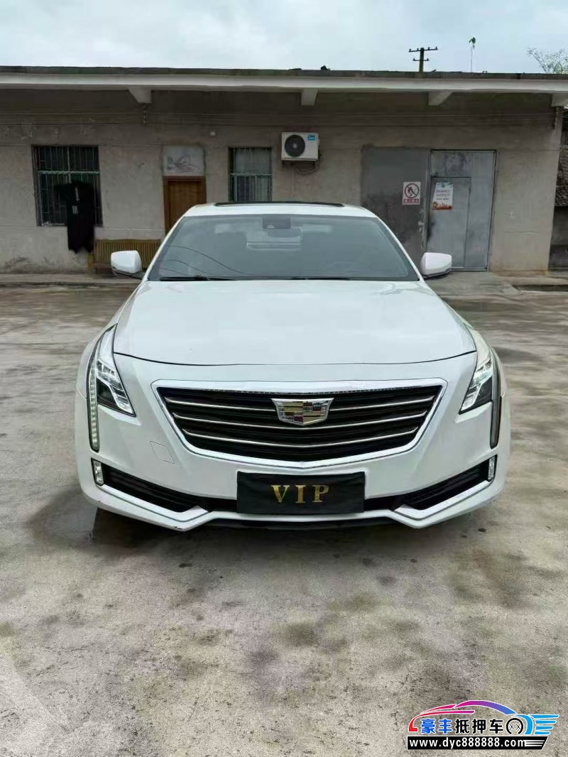 17年凯迪拉克CT6轿车抵押车出售