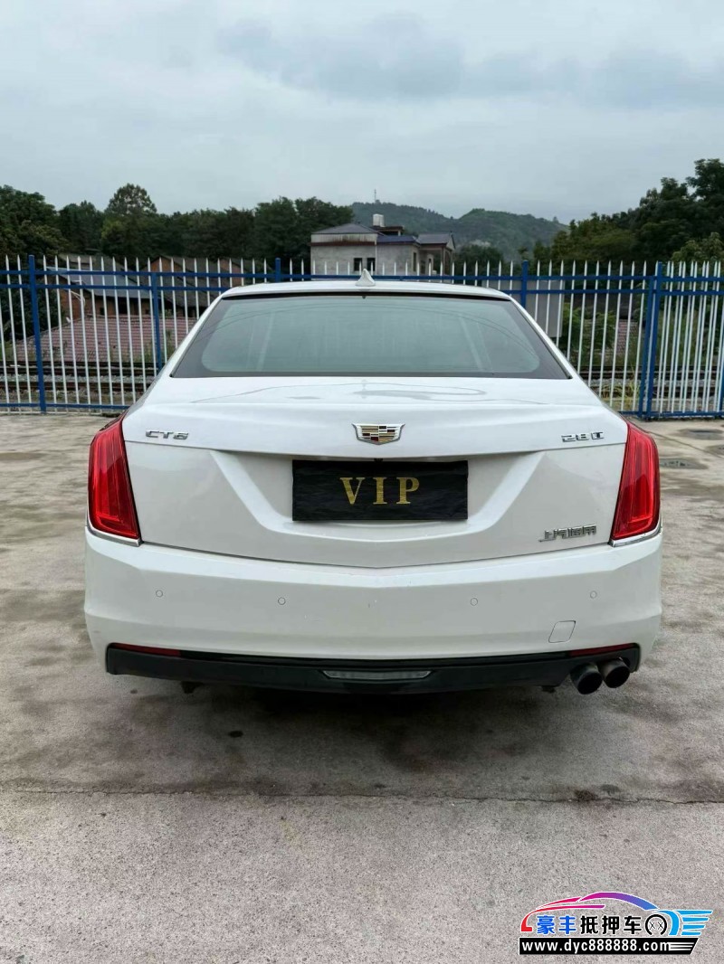 17年凯迪拉克CT6轿车抵押车出售