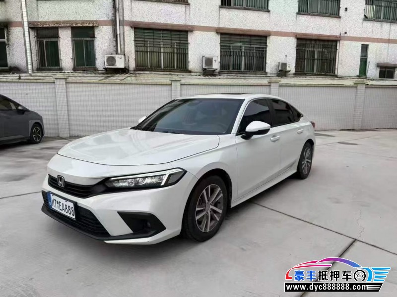 24年本田思域轿车抵押车出售