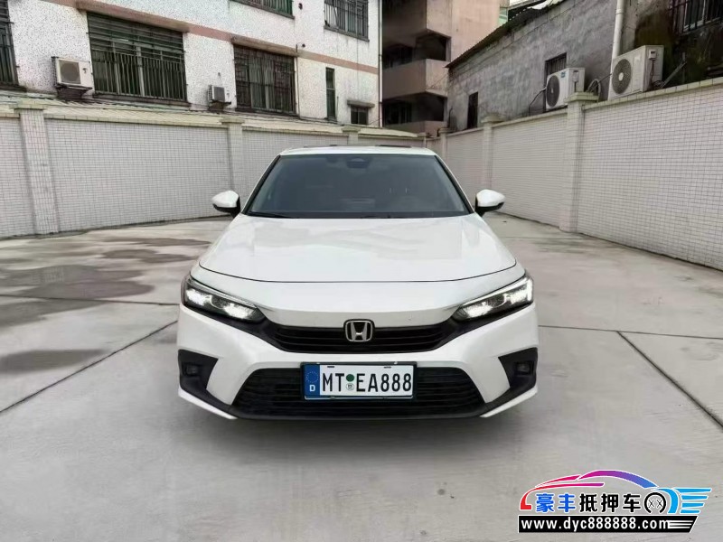 24年本田思域轿车抵押车出售