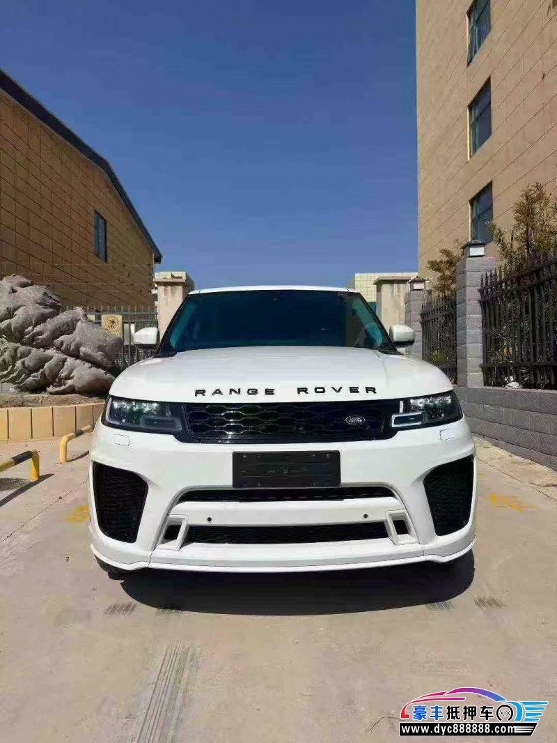 18年路虎揽胜运动版轿车抵押车出售