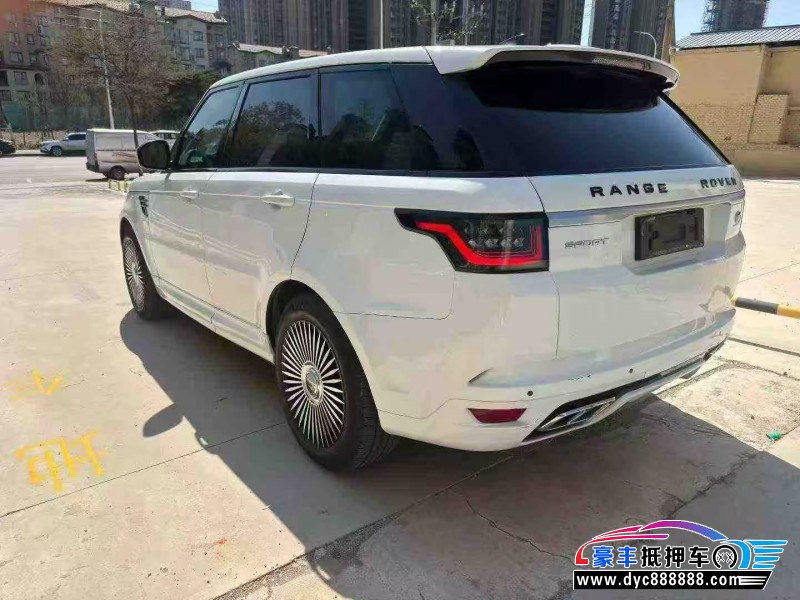 18年路虎揽胜运动版轿车抵押车出售