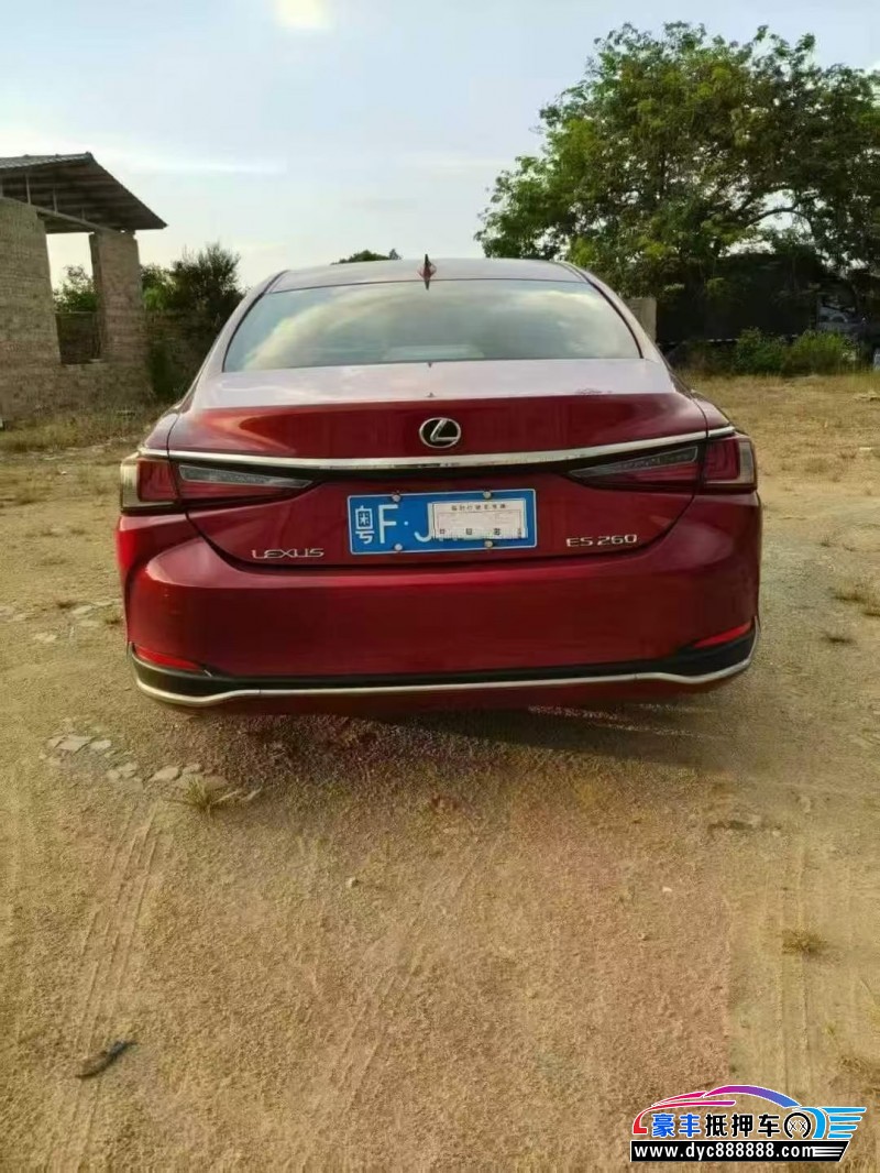 19年雷克萨斯ES轿车抵押车出售