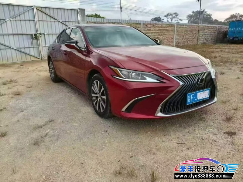 19年雷克萨斯ES轿车抵押车出售