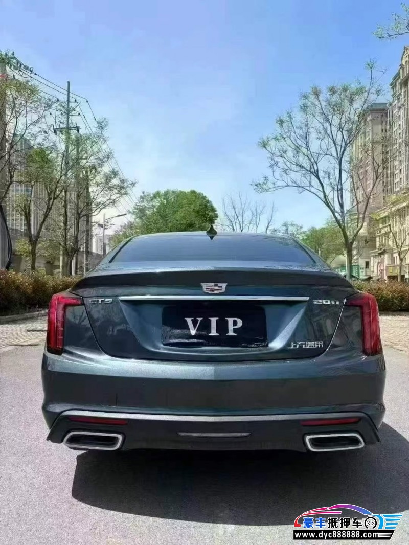 22年凯迪拉克CT5轿车抵押车出售