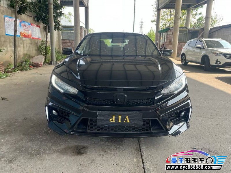 17年本田思域轿车抵押车出售