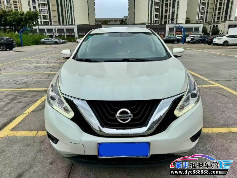 18年日产楼兰轿车抵押车出售