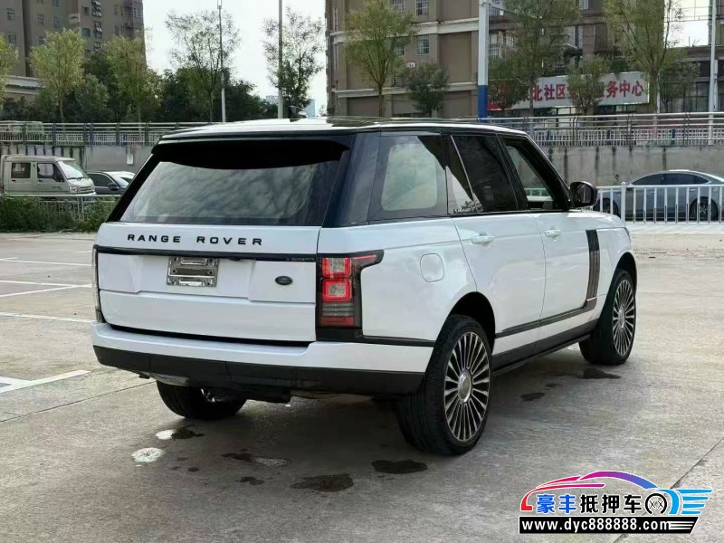 18年路虎揽胜行政轿车抵押车出售