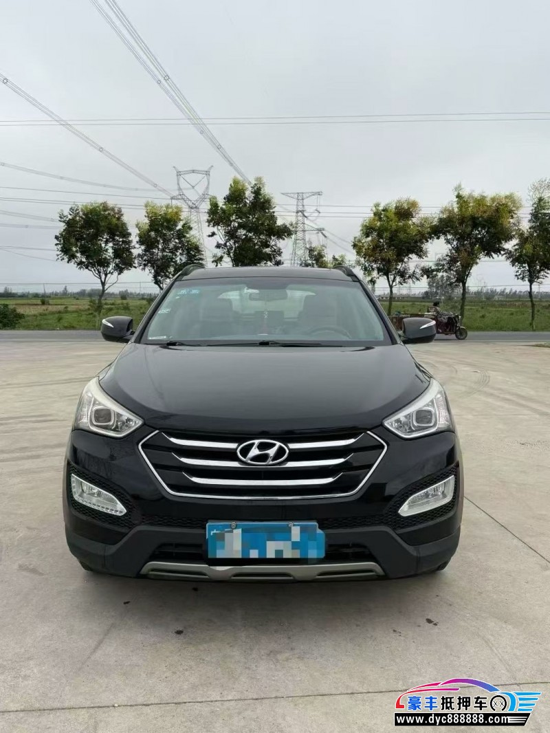 14年现代新胜达轿车抵押车出售