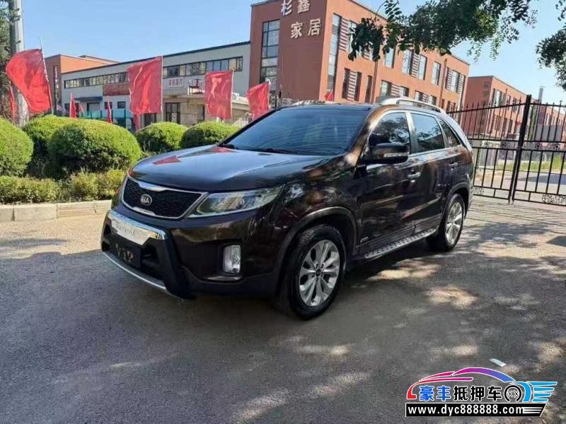 13年起亚索兰托轿车抵押车出售